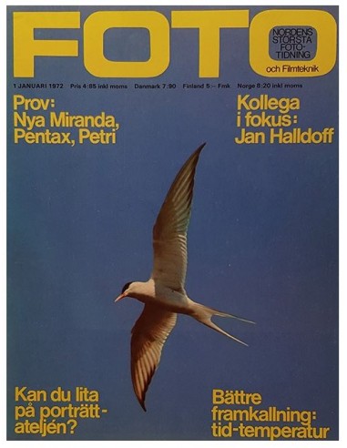 Tidningen FOTO Nr. 1 1972