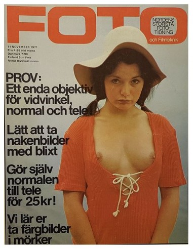 Tidningen FOTO Nr. 11 1971