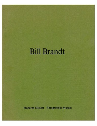 Bill Brandt
Moderna Museets utställningskatalog 1978